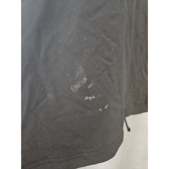 Adidas Wraparound 3 Stripes Midi Black Dress Red Trim Size Large NWT - Picture 10 of 10